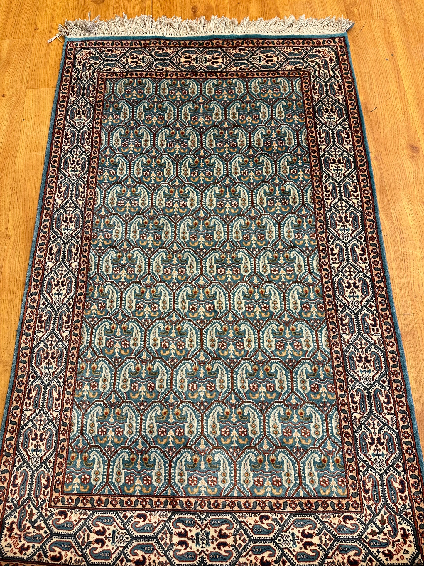 2.5x4 Ft Sennah Silk Carpet ArtAsiaHandicrafts