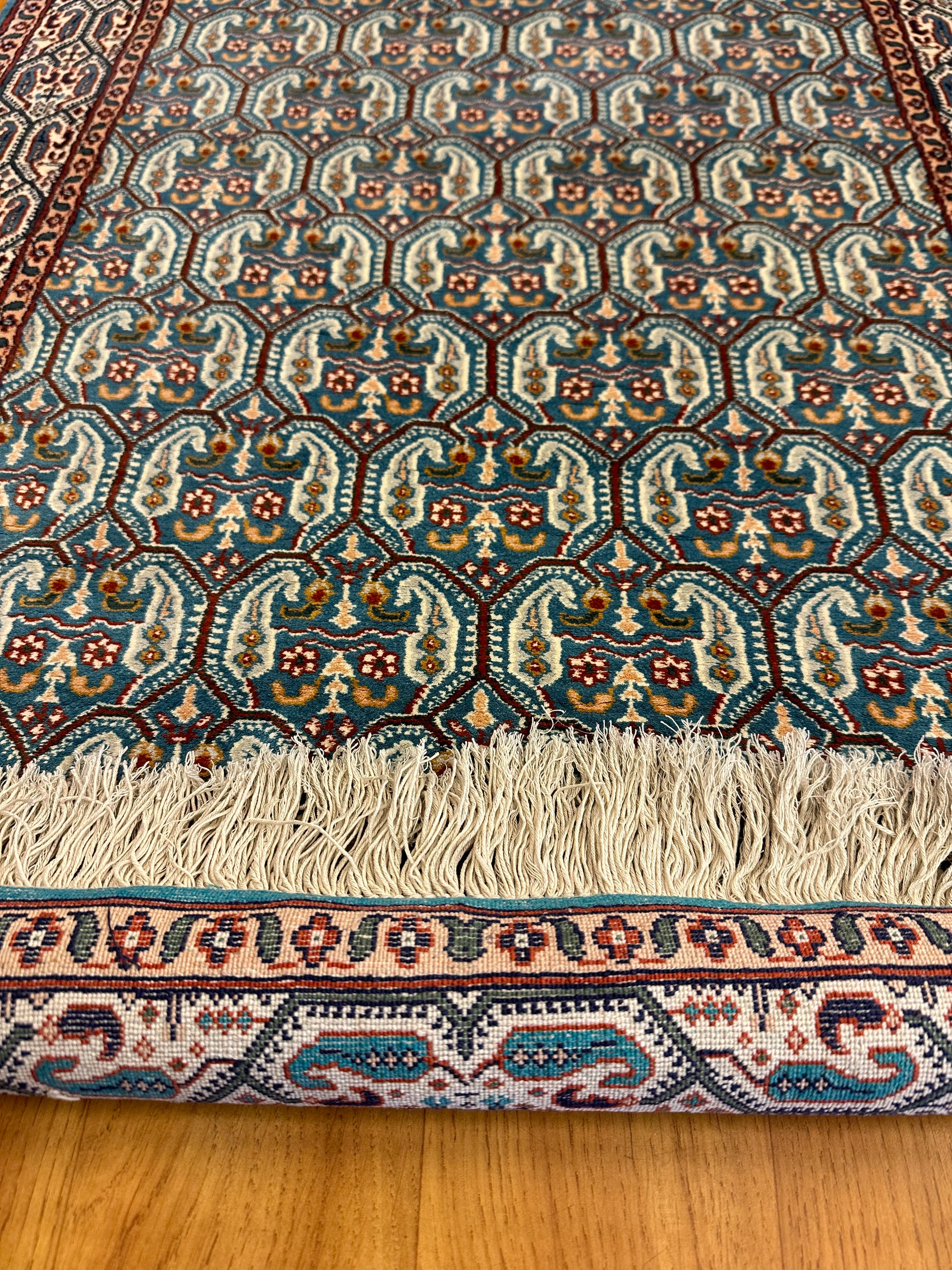 2.5x4 Ft Sennah Silk Carpet ArtAsiaHandicrafts