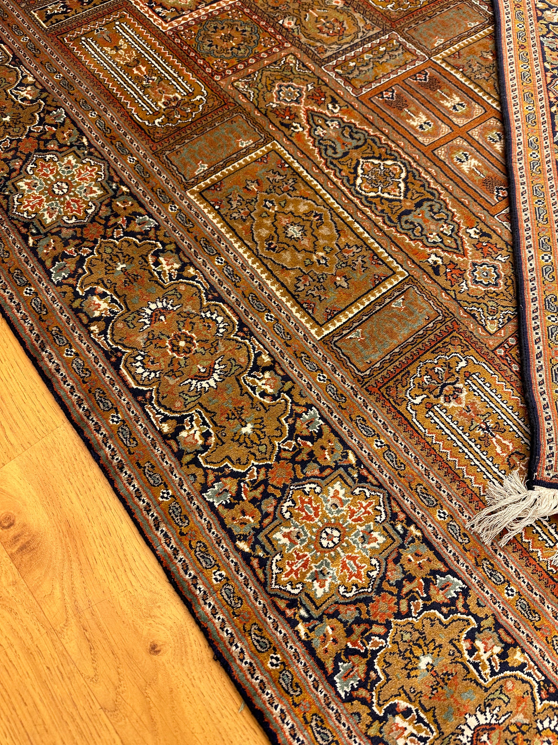 6x4 Ft Qum Silk Carpet ArtAsiaHandicrafts