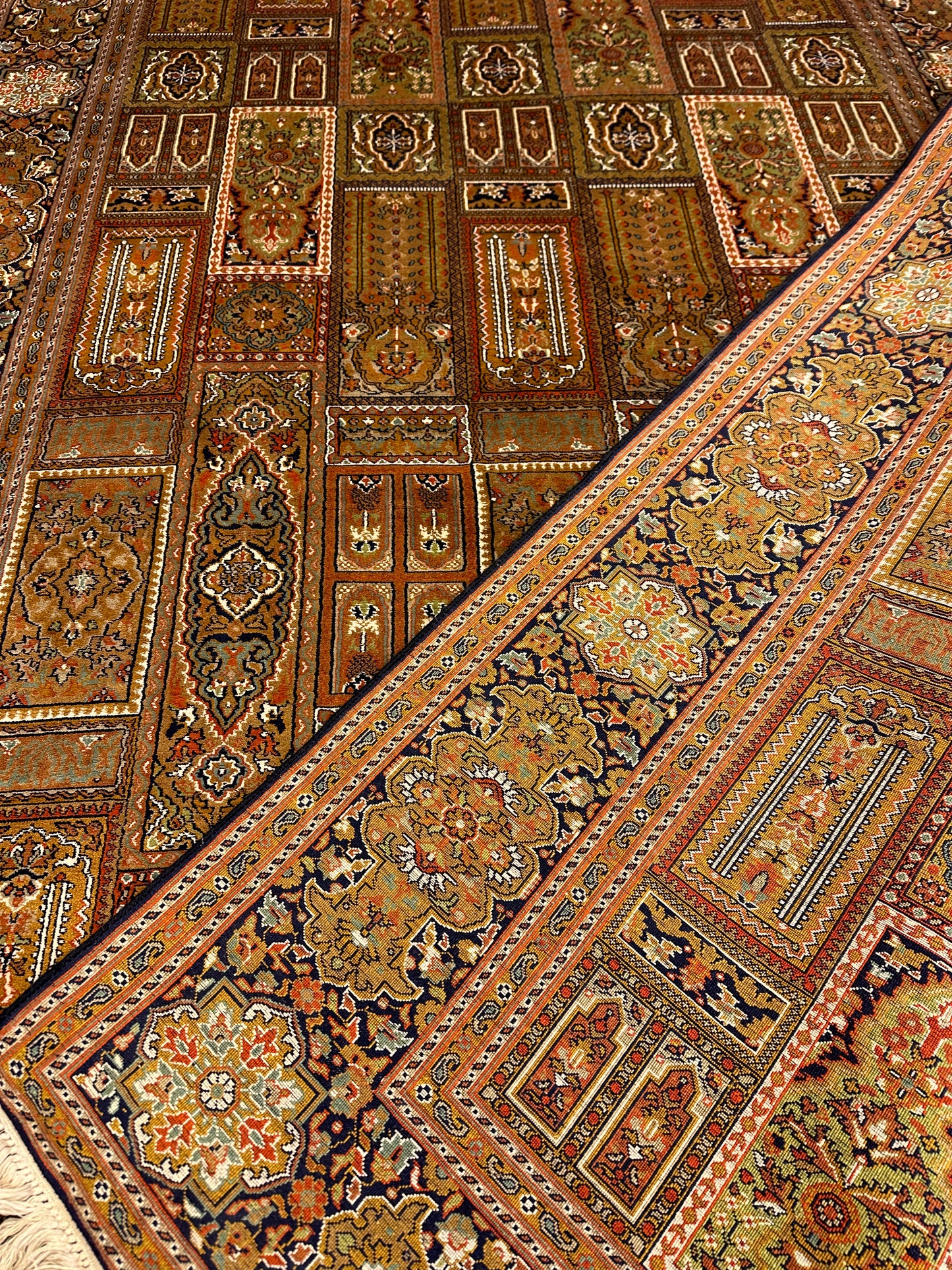 6x4 Ft Qum Silk Carpet ArtAsiaHandicrafts