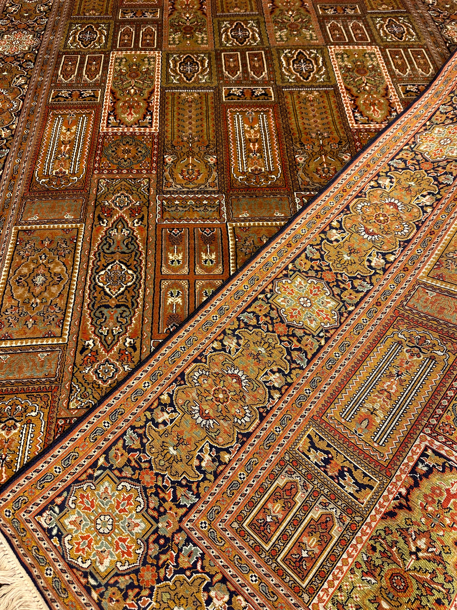 6x4 Ft Qum Silk Carpet ArtAsiaHandicrafts