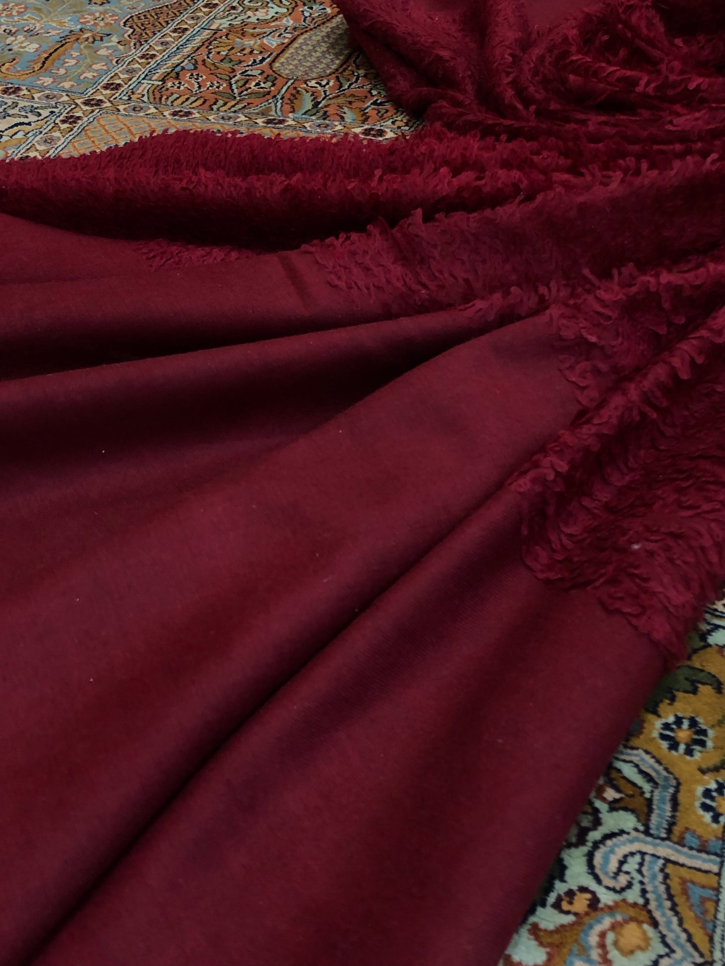 Boysenberry Pashmina Towel ArtAsiaHandicrafts