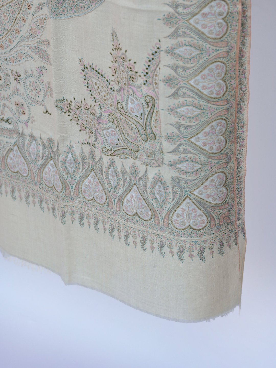 Mughal Sozni Pashmina Shawl