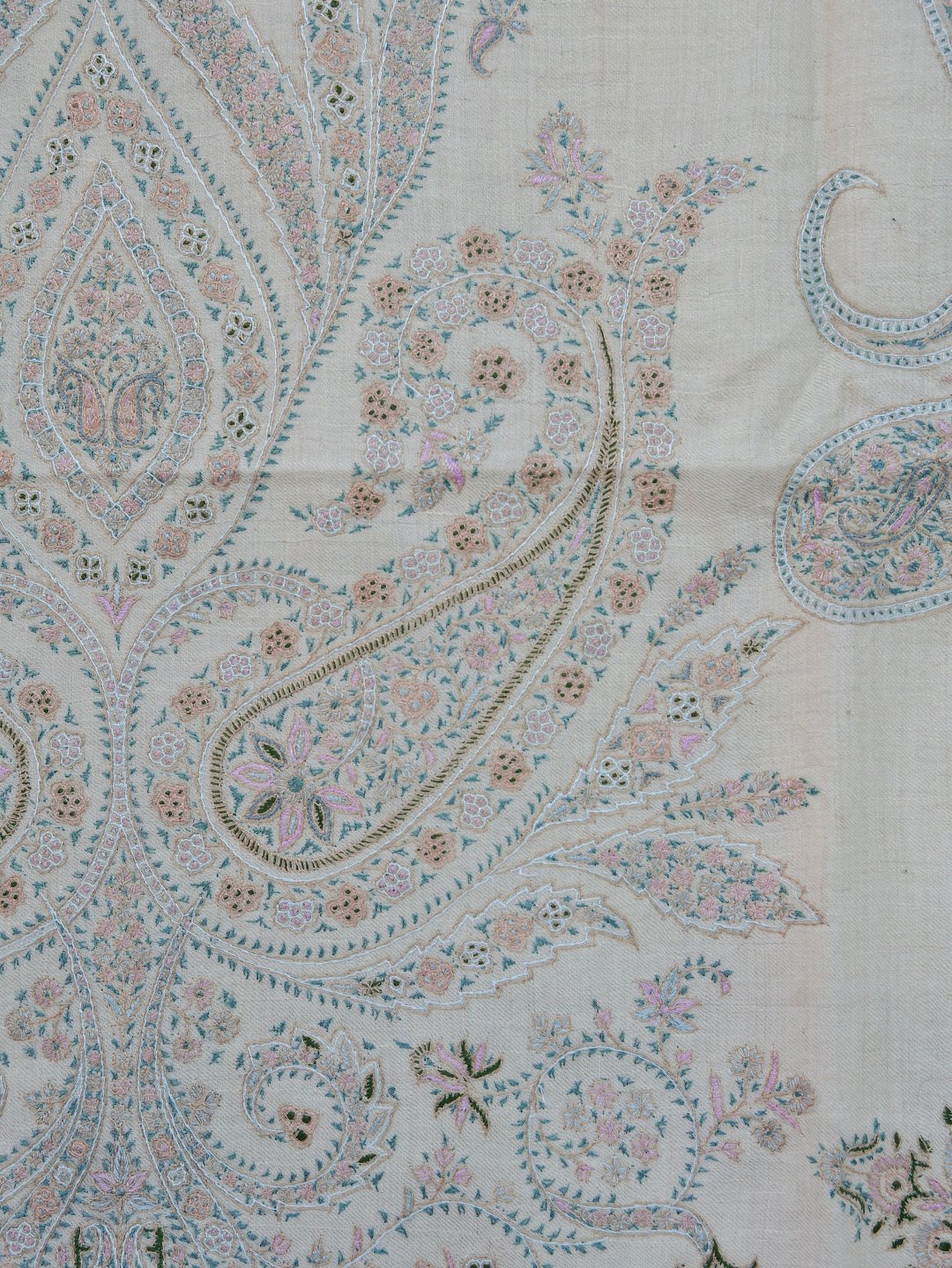 Mughal Sozni Pashmina Shawl