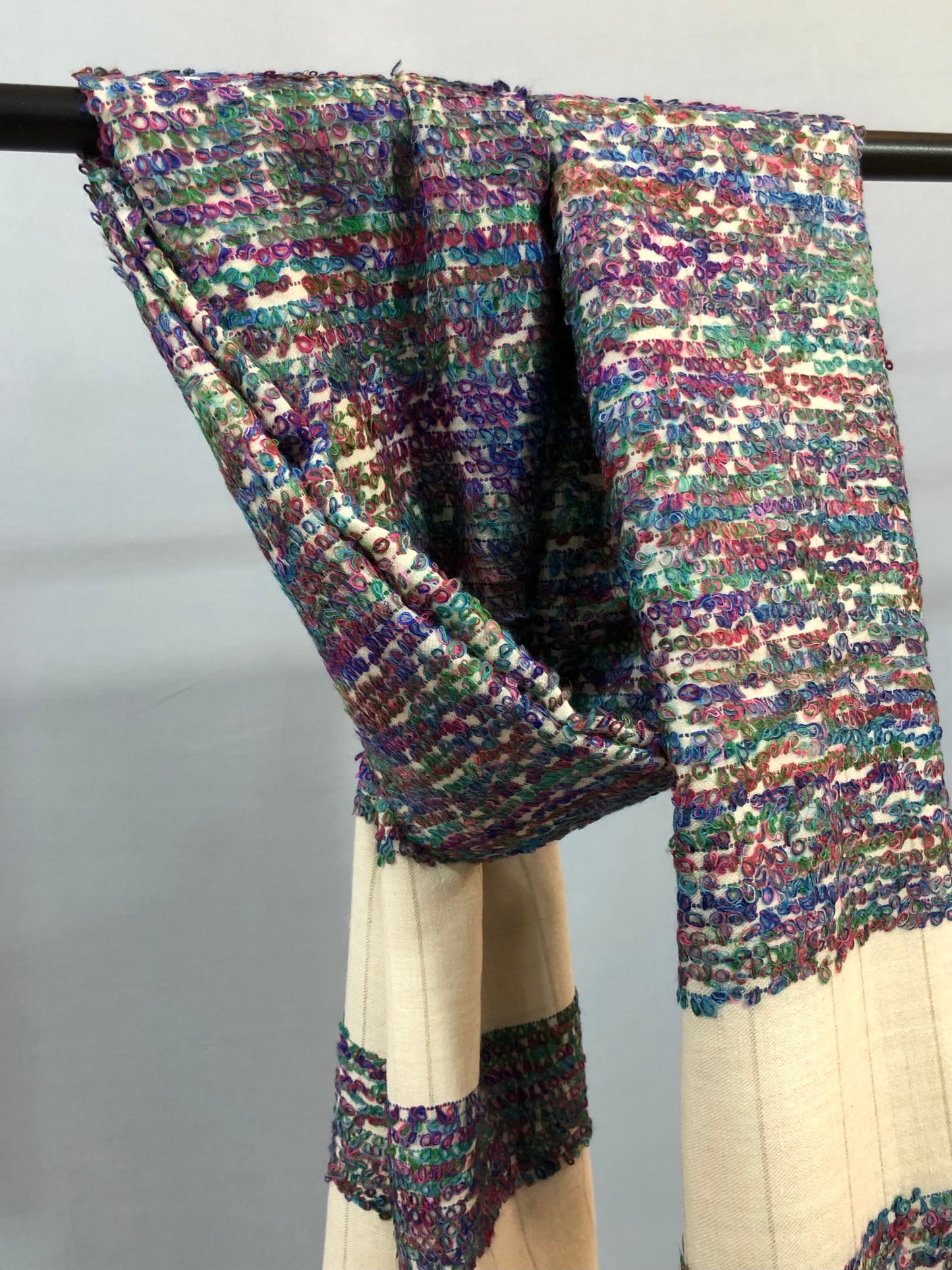 Multicolour Pashmina Towel ArtAsiaHandicrafts